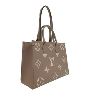 Louis Vuitton On Bicolor Empreinte the Go Bag Monogram